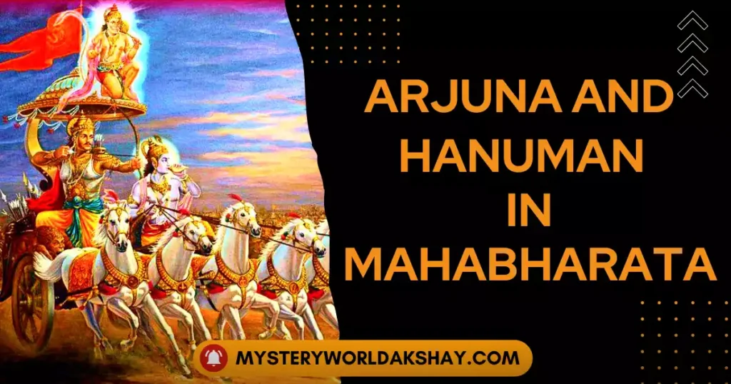 The encounter of Arjuna and Hanuman in Mahabharata