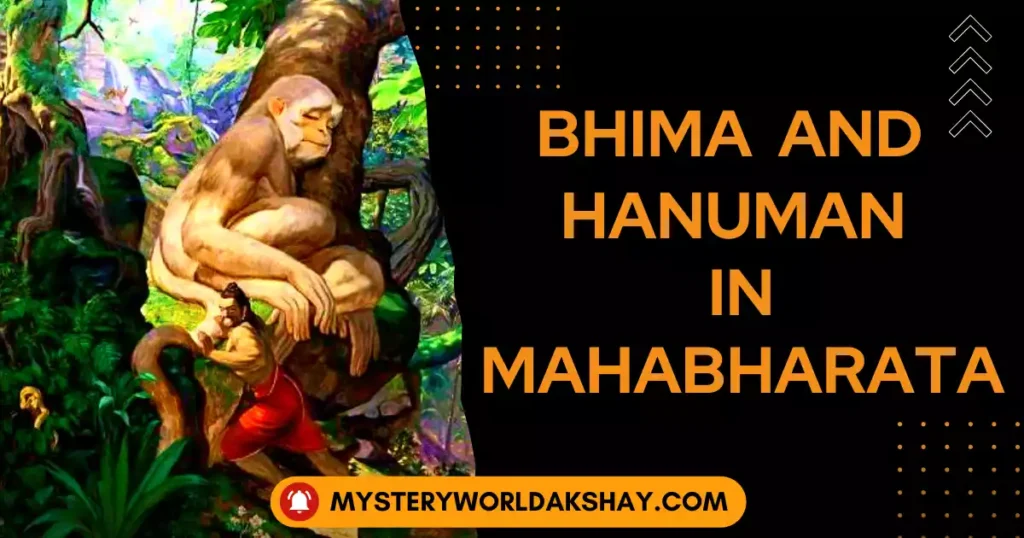 The encounter of Bhima and Hanuman in Mahabharata
