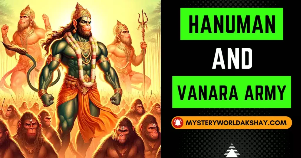 friendship of hanuman and vanara army